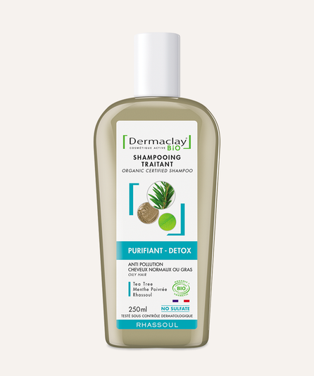 Shampoing PURIFIANT - DÉTOX - CERTIFIÉ BIO**
