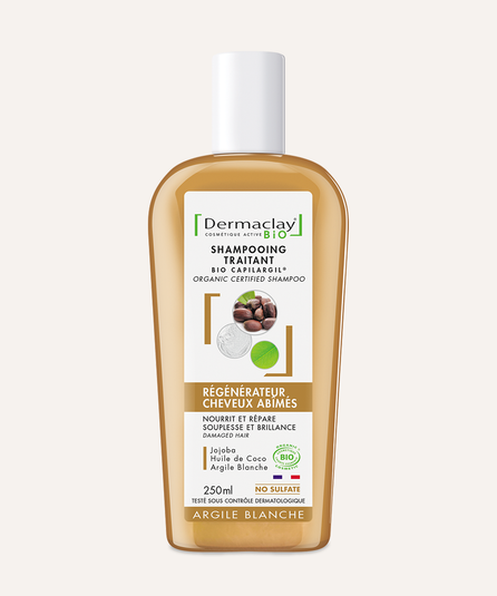 Shampoing Cheveux Abimés - RÉGÉNÉRATEUR CERTIFIÉ BIO**
