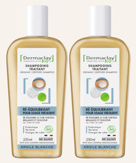 PACK DUO SHAMPOINGS PROBIOTIQUE RÉ-ÉQUILIBRANT 250ML - Certifié Bio**