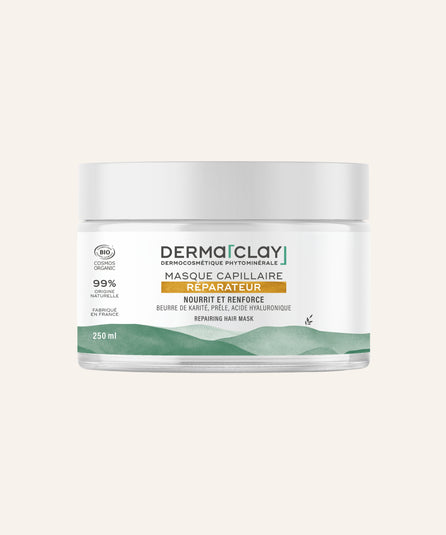 Masque Capillaire Réparateur Dermaclay