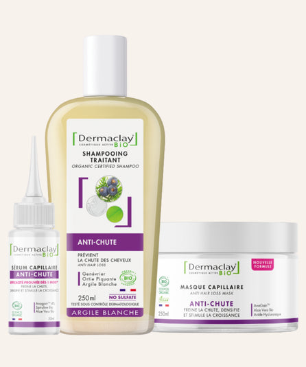PACK TRIO ROUTINE ANTI-CHUTE - Certifié Bio