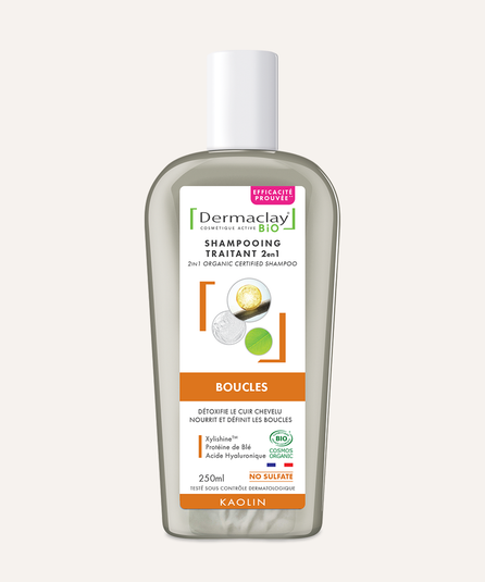 Shampoing 2 en1 Cheveux Bouclés - Certifié Bio***