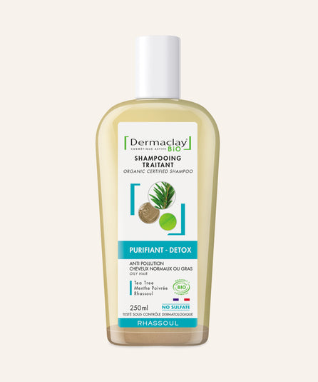 Shampoing PURIFIANT - DÉTOX - CERTIFIÉ BIO**