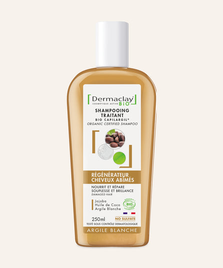 Shampoing Cheveux Abimés - RÉGÉNÉRATEUR CERTIFIÉ BIO**