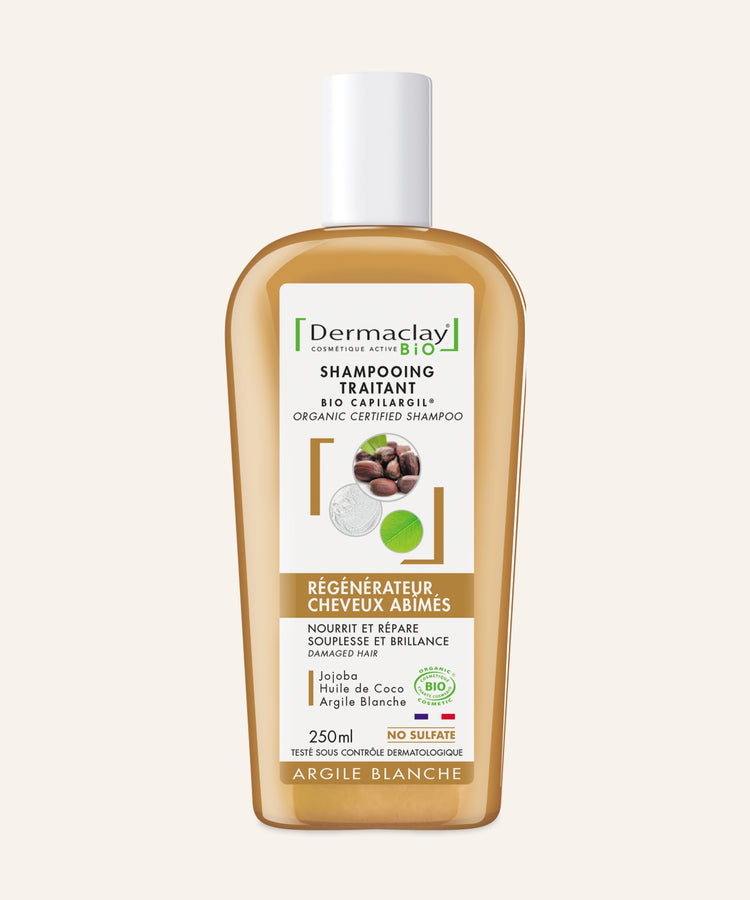 Shampoing Cheveux Abimés - RÉGÉNÉRATEUR CERTIFIÉ BIO**