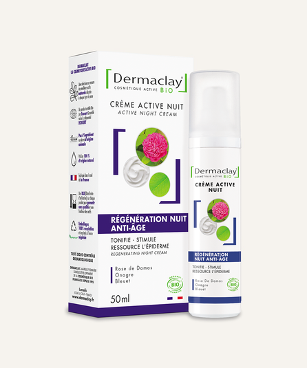Crème REGENERATION NUIT Anti-Âge - CERTIFIÉE BIO**