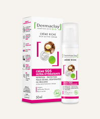 Crème Riche SOS ultra hydratante Visage - CERTIFIÉE BIO**