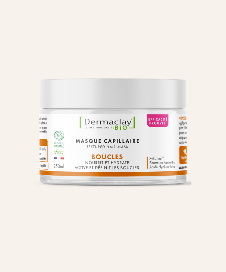 Masque Capillaire Cheveux Bouclés - Certifié Bio***