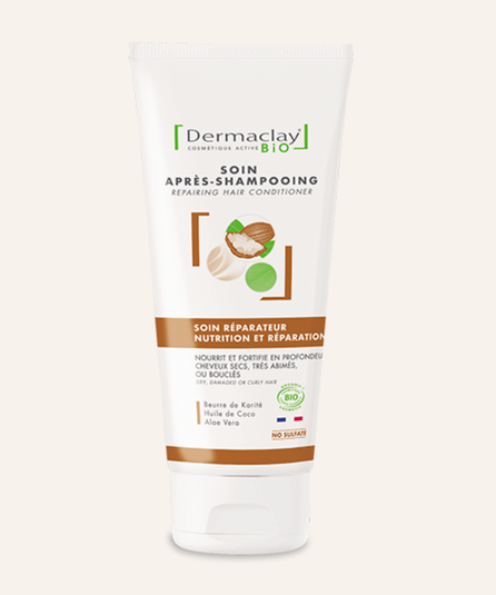AP-SHAMPOING RÉPARATEUR cheveux abimés ou bouclés - CERTIFIÉ BIO***