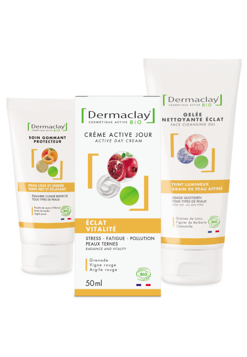 Pack trio éclat dermaclay