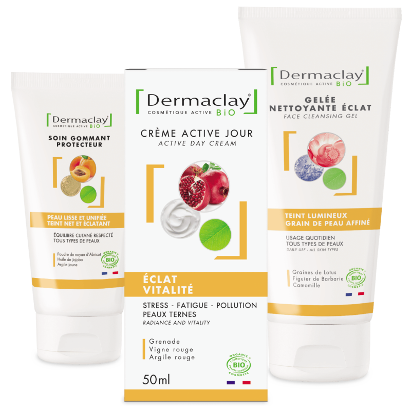 Pack trio éclat dermaclay