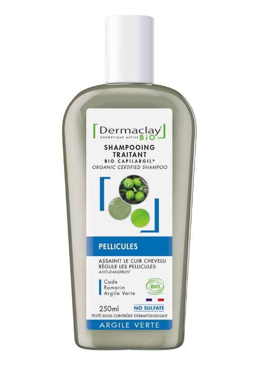 Shampoing contre les pellicules bio Dermaclay