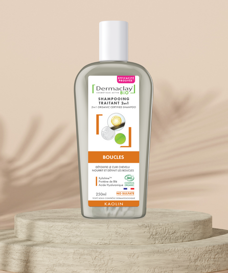 Shampoing 2 en1 Cheveux Bouclés - Certifié Bio***