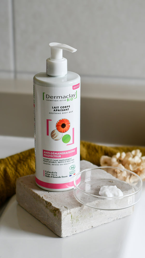 Lait corps apaisant