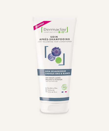 AP-SHAMPOING DÉJAUNISSEUR Cheveux gris, blancs, blonds - CERTIFIÉ BIO***