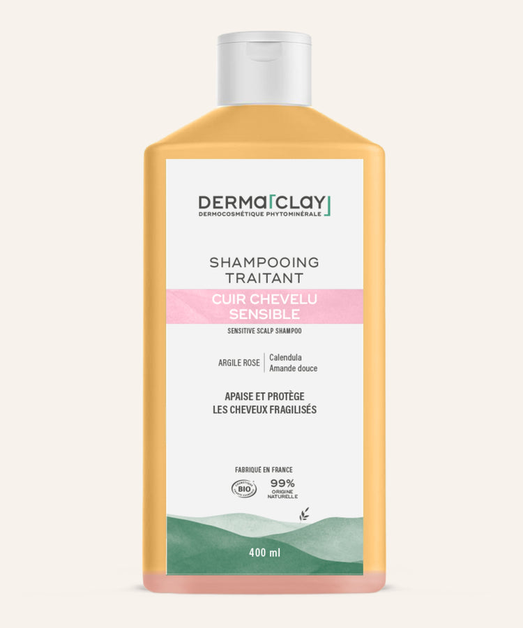 Shampoing Cuir Chevelu Sensible 400 ml Dermaclay