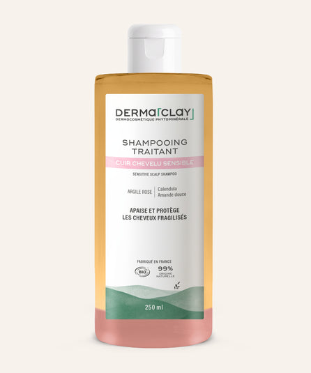 Shampoing Cuir Chevelu Sensible 250 ml Dermaclay