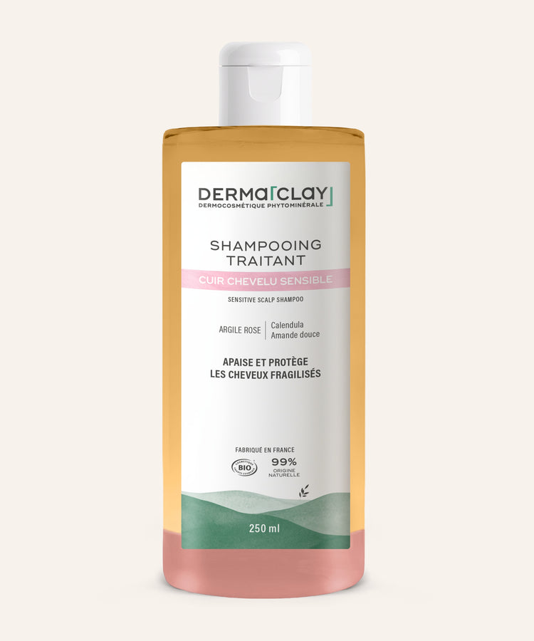 Shampoing Cuir Chevelu Sensible 250 ml Dermaclay