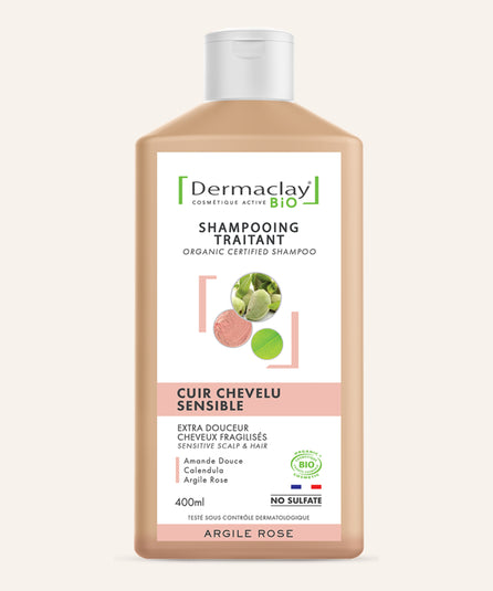 Shampoing Bio CUIR CHEVELU SENSIBLE -  CERTIFIÉ BIO**