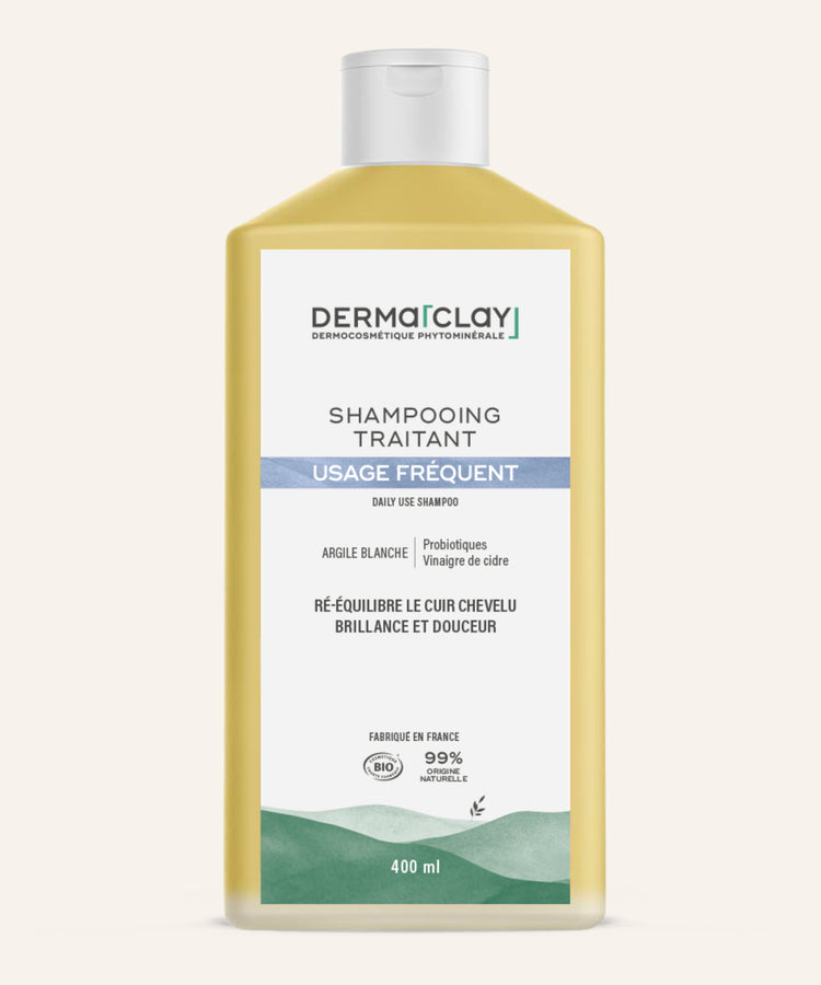 Shampoing usage frequent aux probiotiques 400 ml Dermaclay