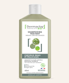 Shampoing CHEVEUX GRAS & PELLICULES - CERTIFIÉ BIO**