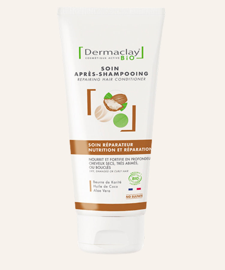AP-SHAMPOING RÉPARATEUR cheveux abimés ou bouclés - CERTIFIÉ BIO***