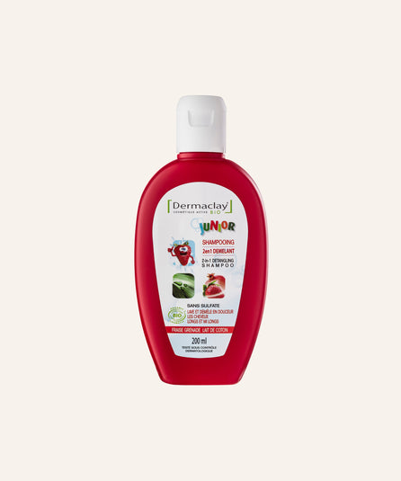 Shampoing 2 en 1 DÉMÊLANT JUNIOR - CERTIFIÉ BIO**