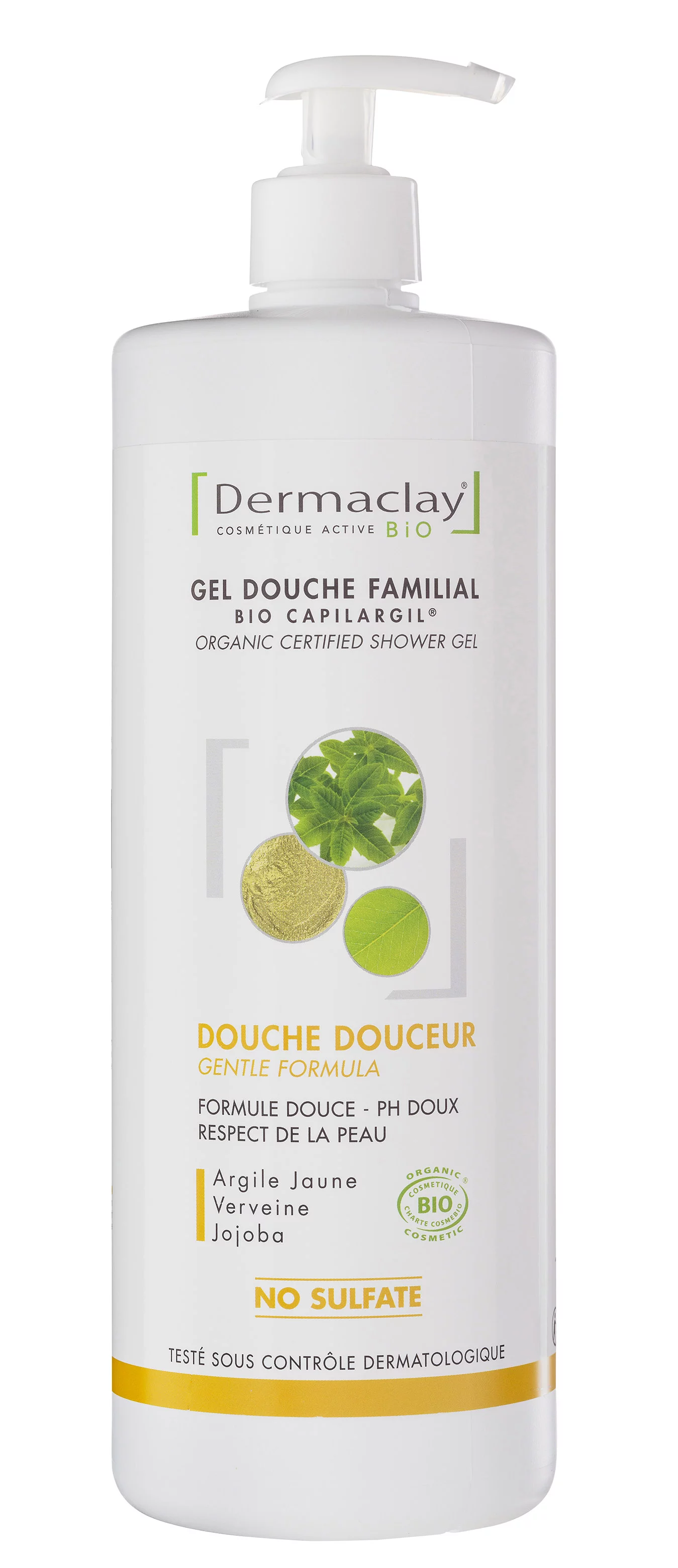 gel douche verveine