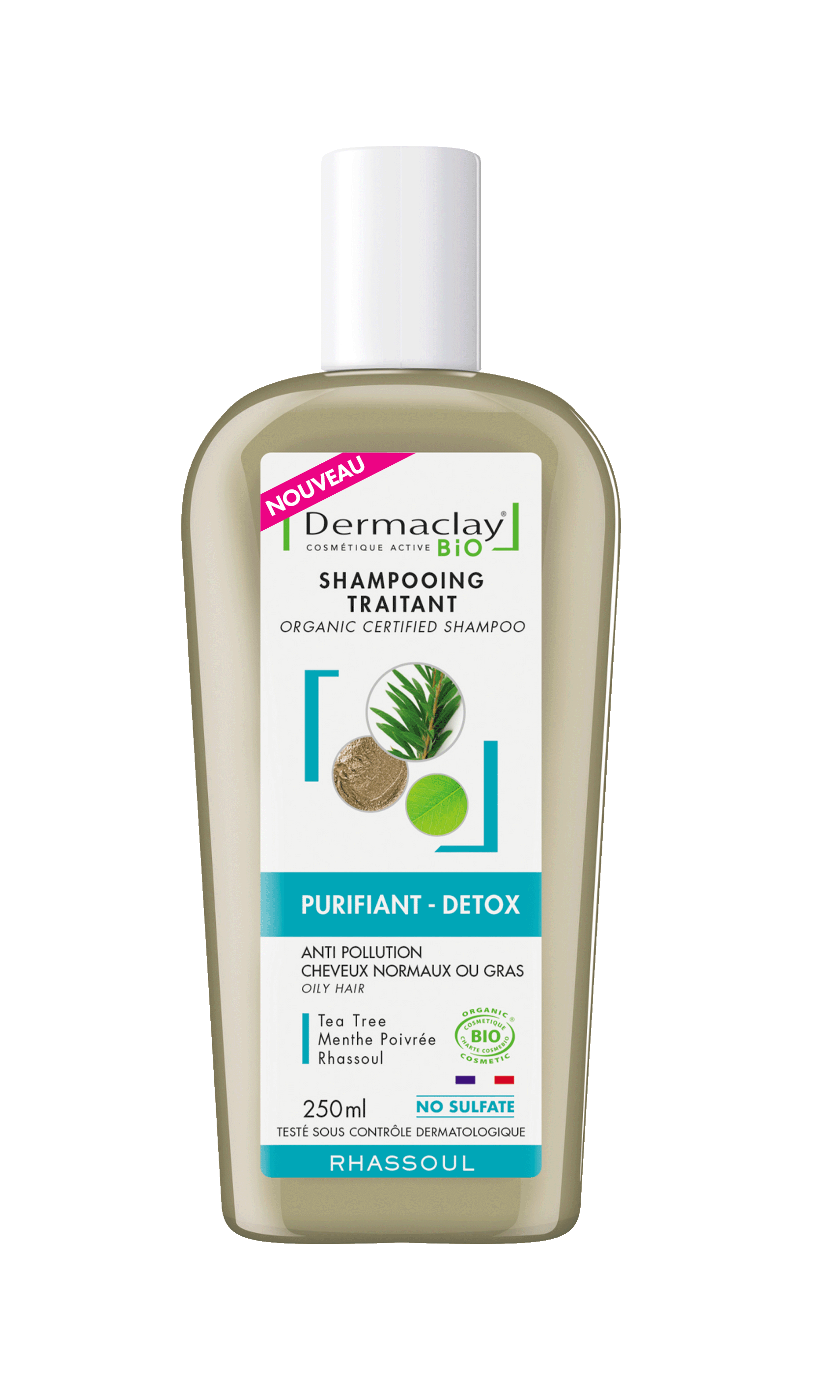 Shampoing Purifiant Détox Dermaclay